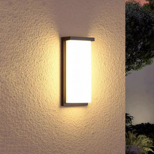 Outdoor square wall light, waterproof balcony, terrace, corridor, staircase light, LED super bright, courtyard entrance, outdoor wall light