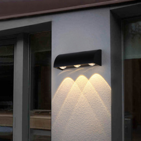 Outdoor wall lamp, waterproof wall washing lamp, mirror headlight, bedroom headboard, creative corridor, corridor, exterior wall, courtyard, balcony wall lamp