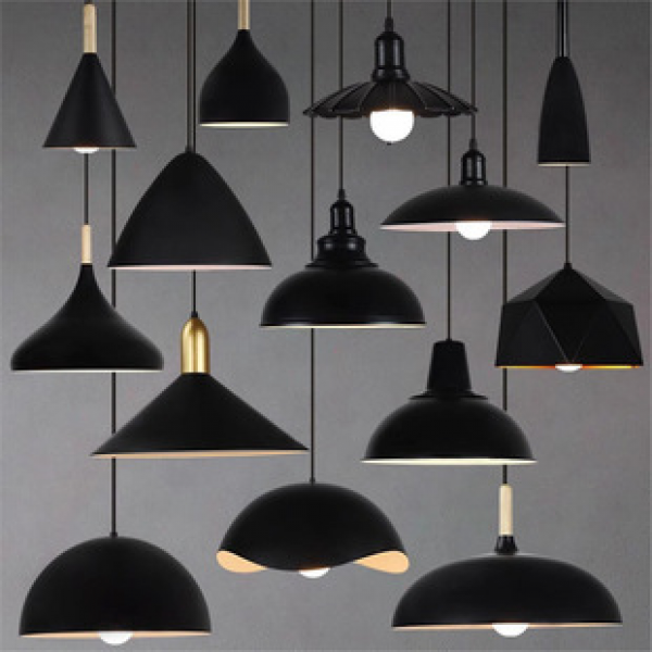 Vintage industrial style restaurant, bar, chandelier, restaurant, shop, tea room, simple lamp, study, corridor, creative American lamp