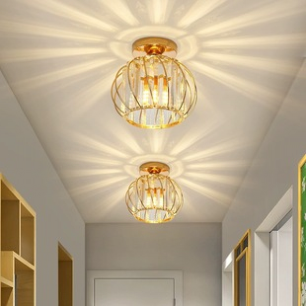 Living room pendant light, dining room master bedroom ceiling light, modern and minimalist hallway light, luxurious hall Zhongshan lighting fixtures