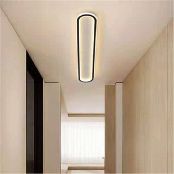 Corridor lights, simple and modern, ultra-thin long strip dressing room ceiling lights, balcony entrance foyer LED lighting fixtures