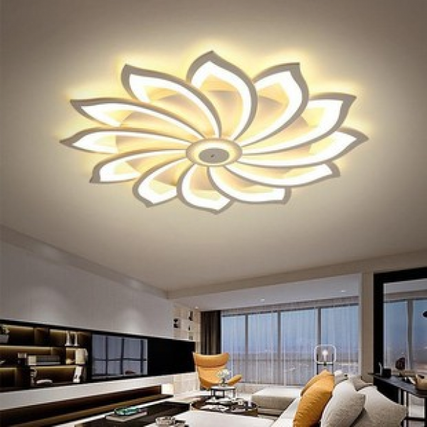 Modern minimalist creative art LED foyer entrance bedroom acrylic intelligent ceiling light Zhongshan corridor ultra-thin