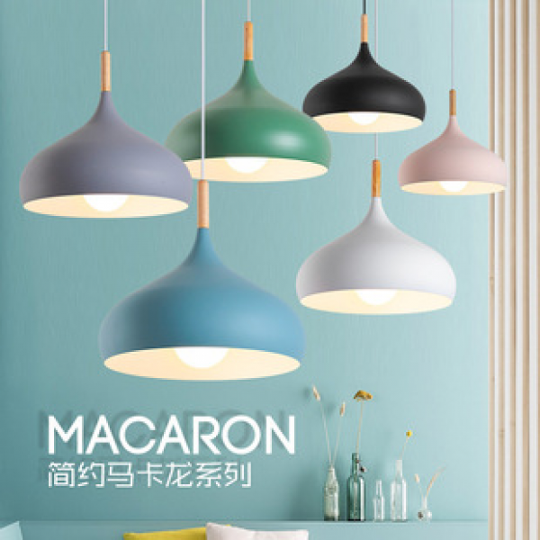 Beauty salon lighting creative pendant lamp shop commercial personalized restaurant milk tea shop art studio Nordic dining table lighting
