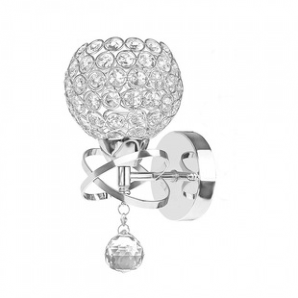 American modern minimalist crystal mirror headlights, indoor bedroom headboard, dressing mirror cabinet, new wall mounted lights