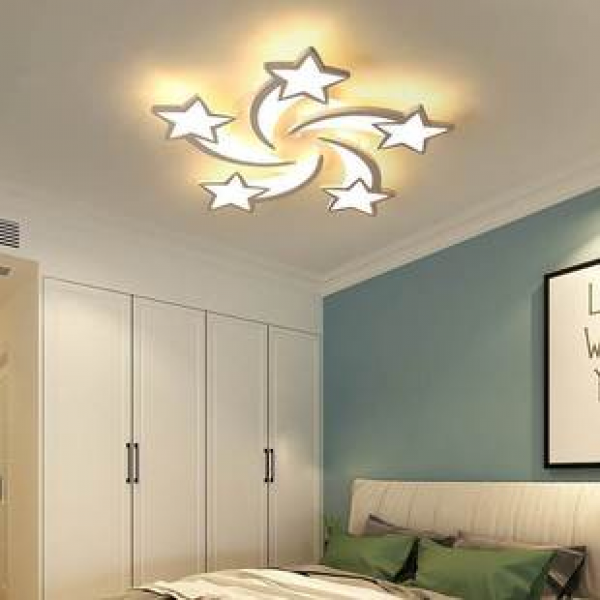 LED modern minimalist room living room light North Eurasian Amazon starry sky creative warm meteor bedroom ceiling light