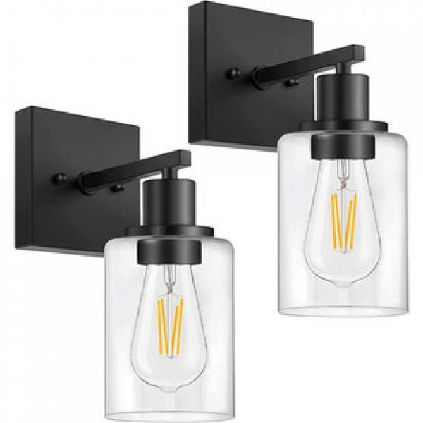 Cross border American minimalist industrial style corridor lights, bathroom mirrors, front lights, bedside lights, 110v LED wall lights