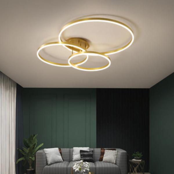 2025 new circular ceiling light, simple modern restaurant ceiling light, stylish and atmospheric living room entrance light