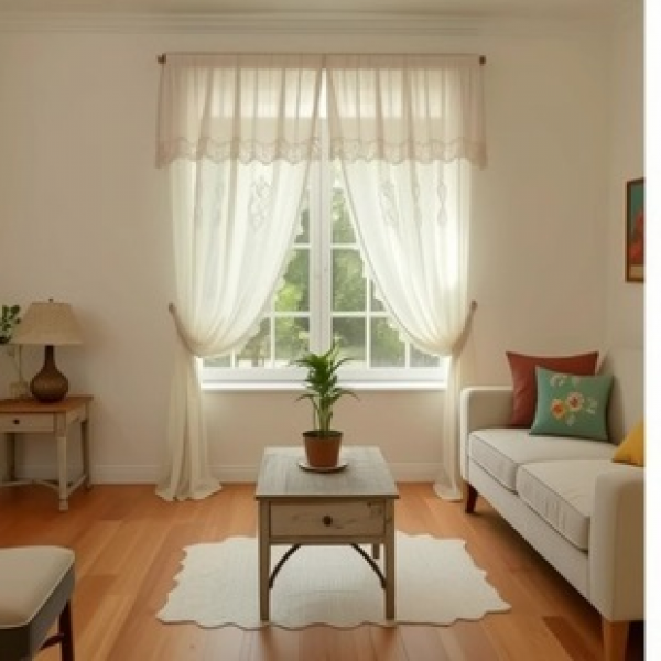 Cross border pearl gauze door curtain European showcase Nordic partition finished product