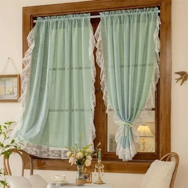 Factory direct supply cross-border e-commerce platform Amazon WISH hot new product green hemp yarn with rose edge