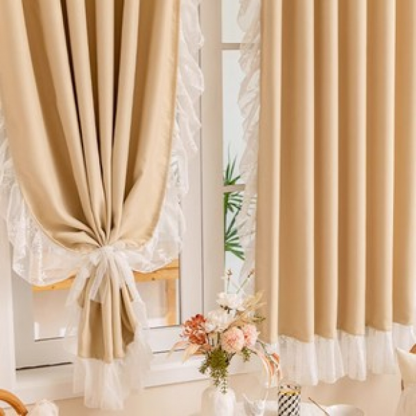 Factory supplies cross-border e-commerce platform with advanced hot stamping Dutch velvet blackout curtains. Factory provides curtains and window screens on behalf of customers