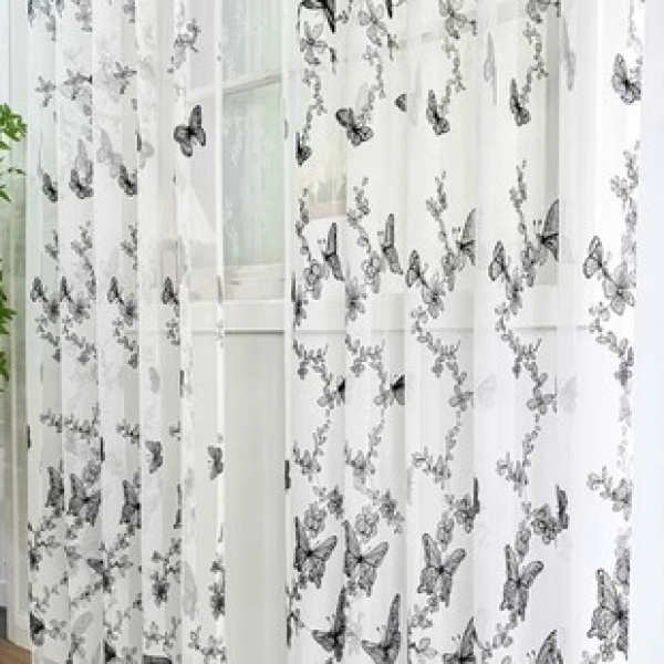 Manufacturer direct supply wholesale cross-border e-commerce platform Amazon WISH hot selling new product embroidered black butterfly