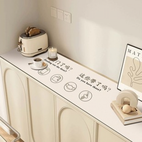 Entrance countertop, shoe cabinet pad, TV cabinet, leather dining cabinet, desktop protection pad, dust-proof and dirt resistant table pad, specially designed for waterproofing