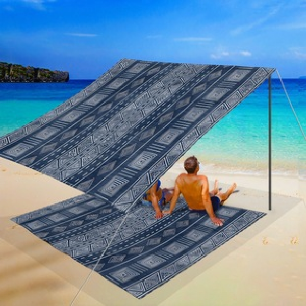New 2PS Cross border Skyline Fabric for 2025, Quick drying, Water repellent, Moisture proof, Outdoor Picnic Screen, Camping and Camping Screen