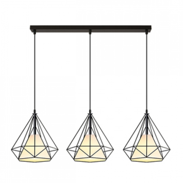 LED restaurant pendant light, three headed bar counter, 2025 new living room, master bedroom, ceiling mounted lighting, complete collection of modern and simple lighting fixtures