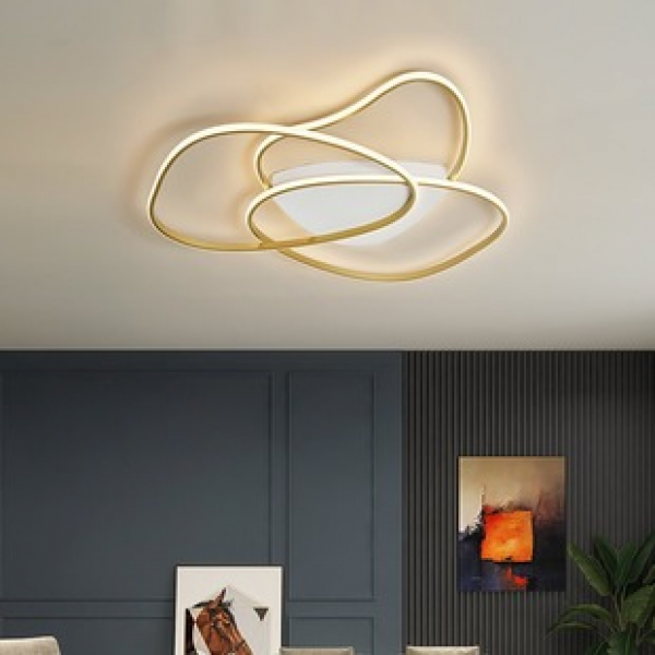 Creative and atmospheric bedroom lights, LED ceiling lights, modern and minimalist Nordic living room lights, room and dining room lights, minimalist lighting fixtures