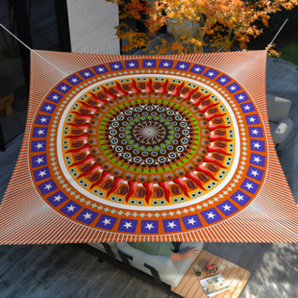 Cross border canopy fabric, quick drying, water-resistant, moisture-proof, outdoor picnic screen, camping screen, camping screen