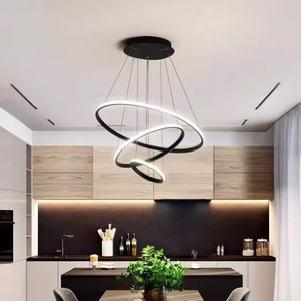 Living room pendant light, modern minimalist lighting, internet famous, light luxury, Nordic lighting, creative and personalized bedroom bar counter, dining room pendant light