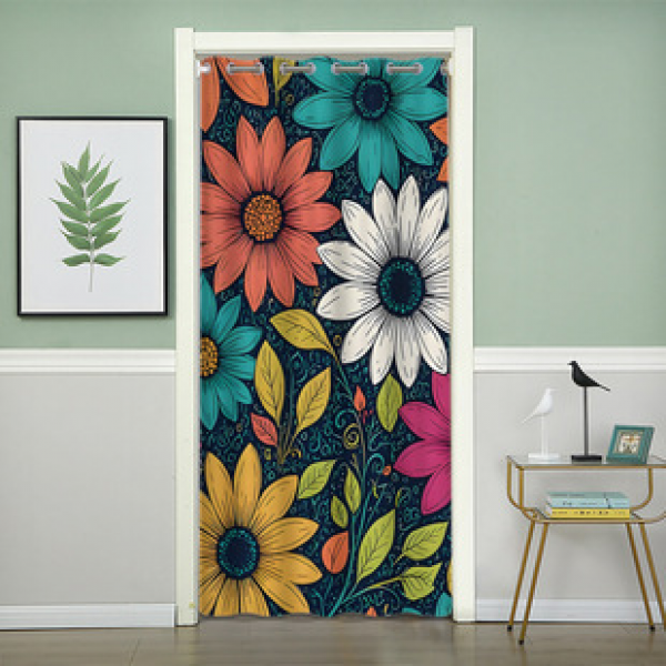 2025 New Manufacturer Direct Supply Cross border E-commerce Amazon Simple Curtains Living Room Bedroom Balcony Door Curtains