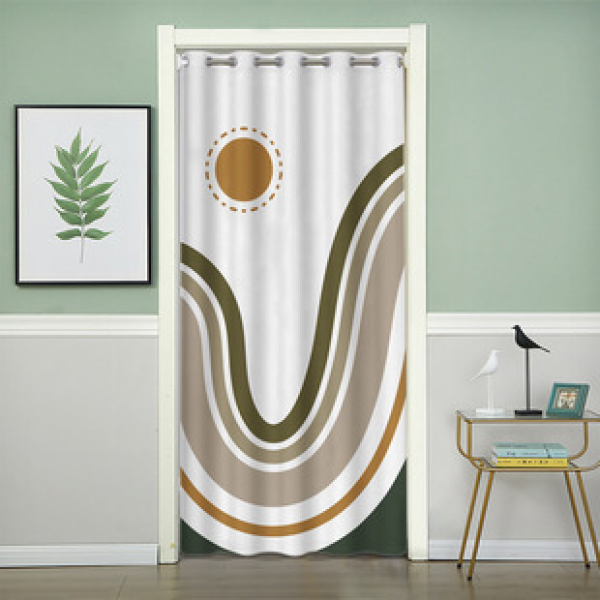 2025 New Manufacturer Direct Supply Cross border E-commerce Amazon Simple Curtains Living Room Bedroom Balcony Door Curtains
