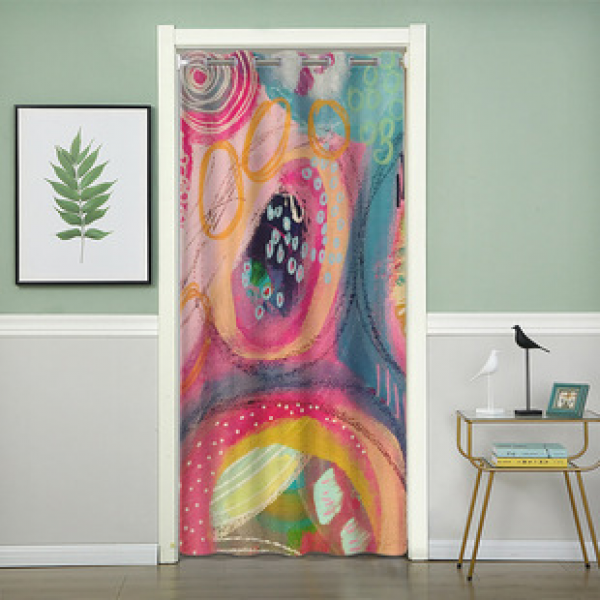 2025 New Manufacturer Direct Supply Cross border E-commerce Amazon Simple Curtains Living Room Bedroom Balcony Door Curtains