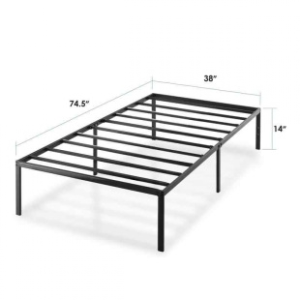Manufacturer Iron Steel Wooden Bed Large Soft Steel Bed Frame Platform Mattress Bottom Support Detachable Iron Bed Hotel Double Bed