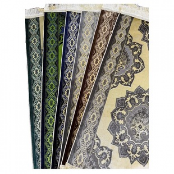Simple retro ethnic style worship blanket, washable printed coffee table blanket, balcony thickened anti fouling cross-border carpet wholesale