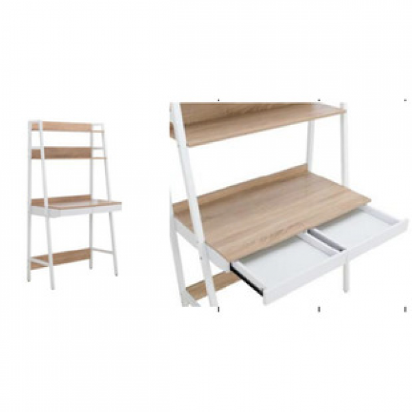 Manufacturer direct sales cross-border new simple household computer desk, desk storage rack combination bedroom computer desk