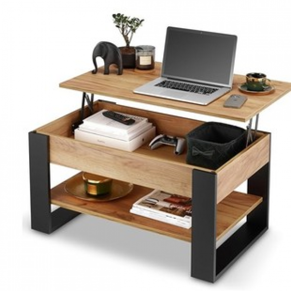 Foreign trade direct sales, adjustable coffee table, small-sized household, living room, coffee table, coffee table, balcony, tea table, small and short table