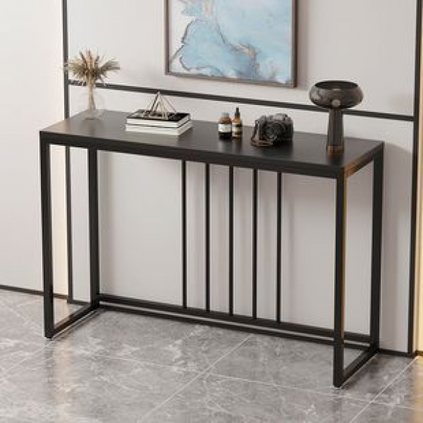 Entrance Cabinet Desk Small House Entrance Frame Iron Table Internet Celebrity Storage Rack Household Hall Cabinet Simple Table