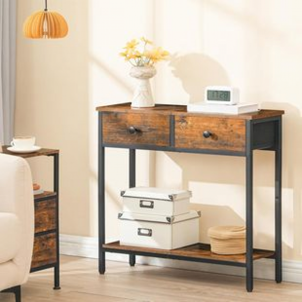 Cross border sofa, side table, side cabinet, detachable entrance table, solid wood with drawers, long table, living room corridor, entrance table