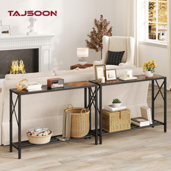 Cross border second floor console table, living room sofa table, storage rack, living room entrance multifunctional foyer table, factory direct sales