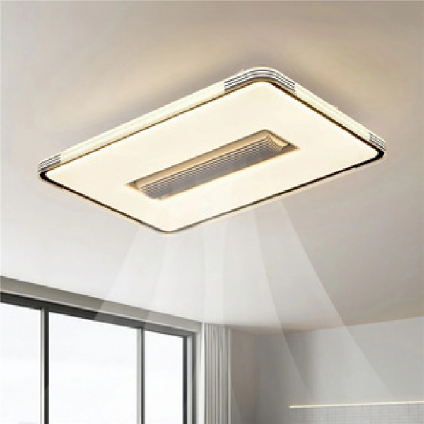 Cross border modern LED bedroom ceiling lights, minimalist living room fanless lights, Zhongshan lighting fixtures, restaurant lighting fixtures