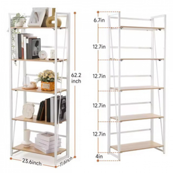 Cross border manufacturer direct sales folding storage rack, living room display rack, bedroom and household multi-purpose storage rack, multi-layer bookshelf