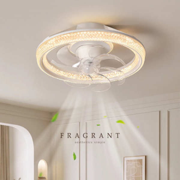 Bluetooth speaker shaking head bedroom fan light Tmall offline voice ceiling intelligent fan ceiling light Zhongshan lighting fixtures