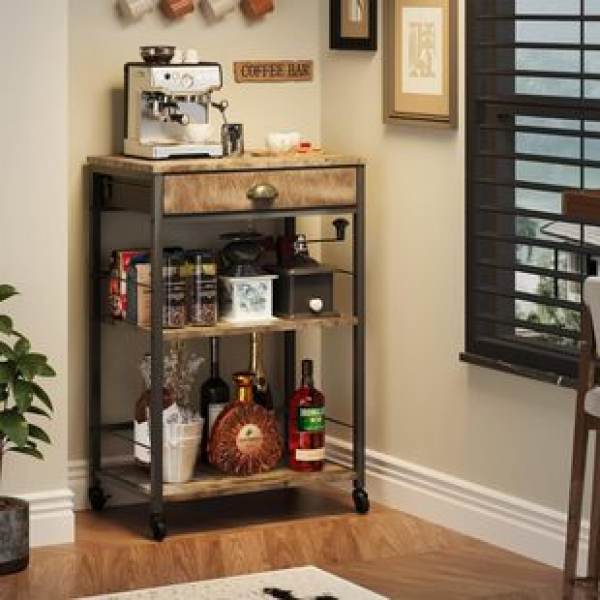 Cross border dining cabinet, kitchen living room storage cabinet, home standing red wine and foreign wine display rack, floor standing kitchen storage rack