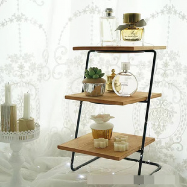 Factory direct sales shelf, modern and simple three-layer dessert cake rack, Chinese wedding decoration shelf, trendy