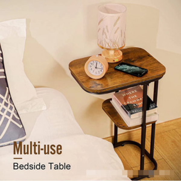 Factory direct sales retro living room table, side cabinet, mini small table, creative movable sofa side small coffee table