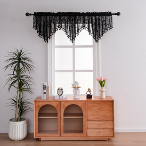 Factory direct sales of American curtains, window screens, triangular curtains, kitchen curtains, small curtains, pole mounted curtains, wholesale of finished products