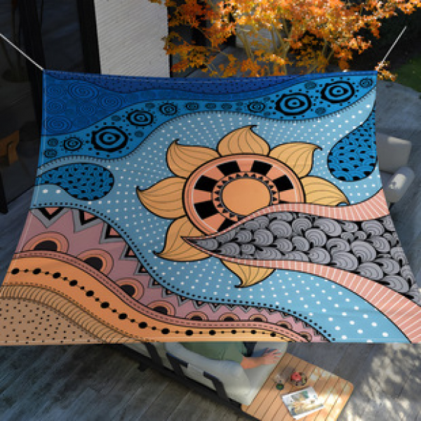 Cross border canopy fabric, quick drying, water-resistant, moisture-proof, outdoor picnic screen, camping screen, camping screen