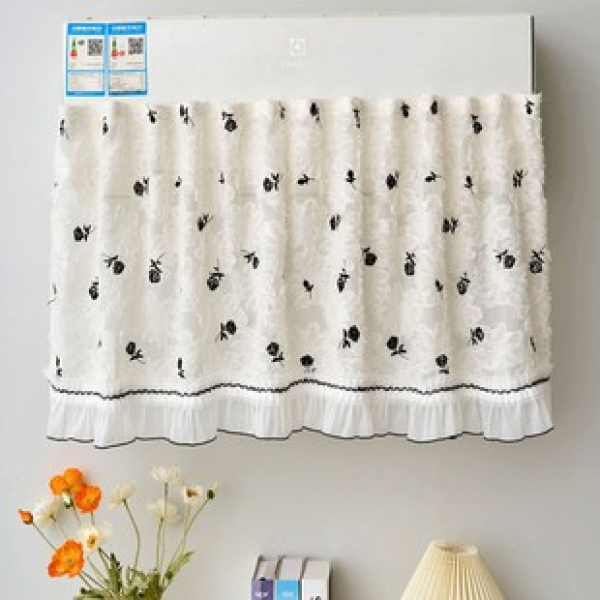 1pc Home Decor Premium Air Conditioning Windshield Half Curtain
