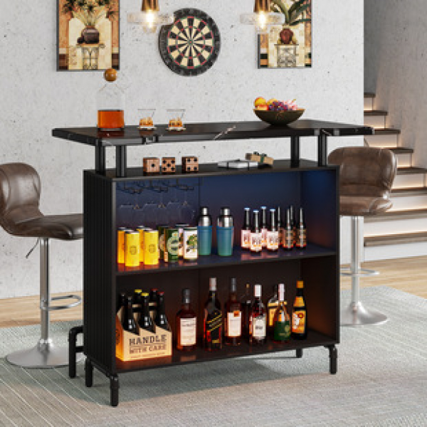 Cross border manufacturers, bar counters, household industrial style, wall mounted long cash registers, small tables, commercial high legged tables, wine cabinets, trendy