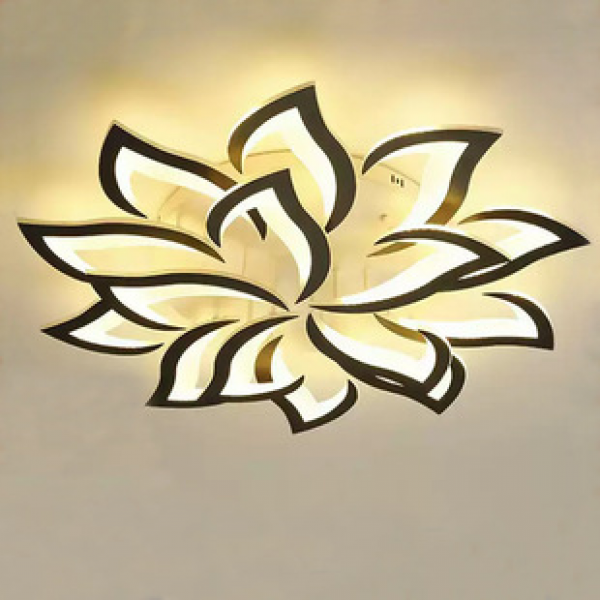 New cross-border living room light with simple, modern and atmospheric LED ceiling light, post-modern acrylic bedroom and study lighting fixtures