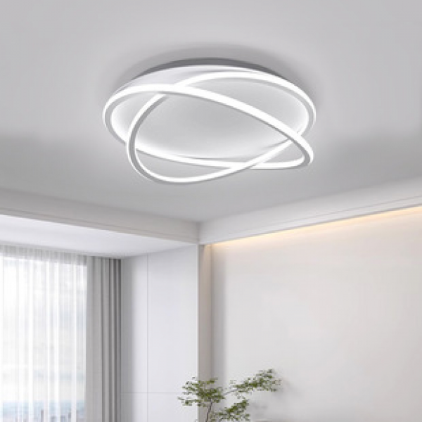 Bedroom light master bedroom 2024 new popular high-end feeling cream style LED modern simple and atmospheric ceiling lamp