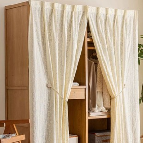 1pc Home Decoration Premium Daisy Cabinet Curtain
