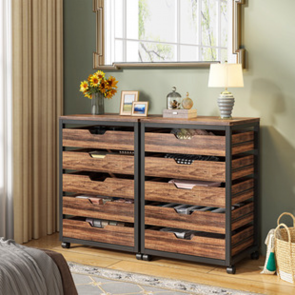 Factory direct multi-layer storage rack, household small cart, bedside table, dining table with drawer cabinet, kitchen storage rack