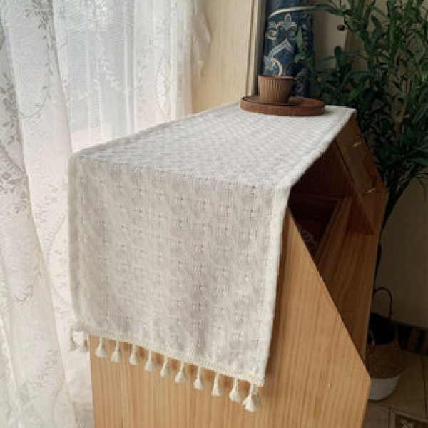 2025 Cotton and Hemp Checkered Table Flag