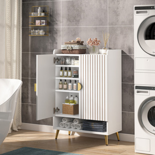 Cross border direct sales shoe cabinet, home folding entrance, wooden wind door, solid wood large capacity storage integrated cabinet trend