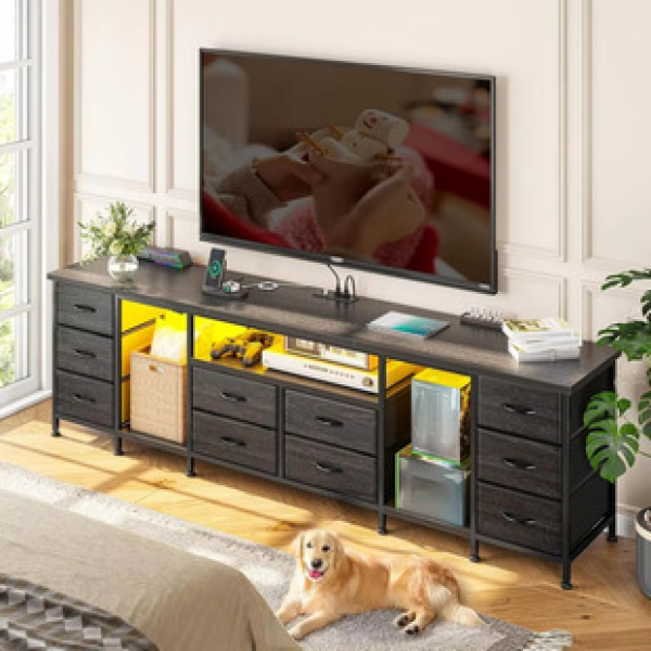 Cross border direct sales new simple small-sized living room creative black retro furniture living room TV cabinet pure solid wood decoration