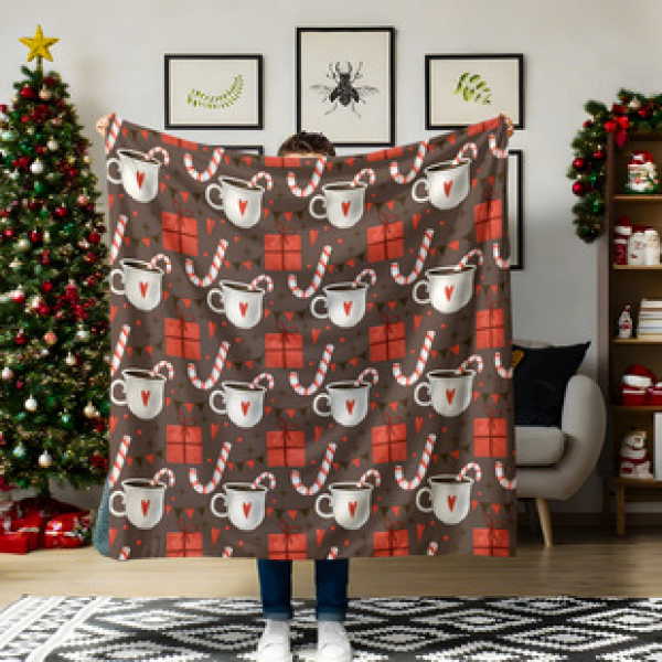 2025 Cross border Foreign Trade Hanging Cloth Christmas Celebration Plant Hanging Decoration Explosive Home Hanging Cloth Decoration Background Wall Tapestry