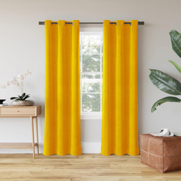1PC golden striped velvet curtain factory distributes cross-border Amazon curtain hot selling patterns